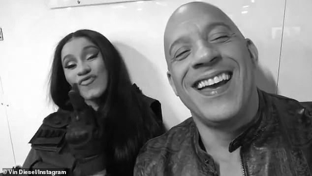 Cardi B Reveals She Was Scared To Work With Vin Diesel On F9 photo 0